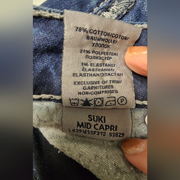 Capri, Silver Jeans Co, SUKI early edition jeans W30 - Picture 6 of 10